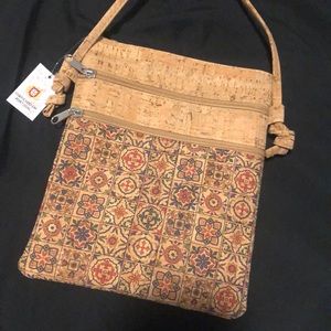 Cork crossbody bag